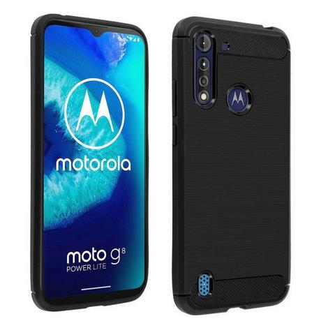 Avizar  Cover Carbonio Moto G8 Power Lite 