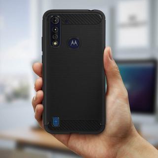 Avizar  Cover Carbonio Moto G8 Power Lite 