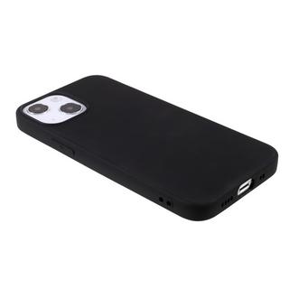 Cover-Discount  iPhone 13 Mini - Custodia siliconica opaca nera 