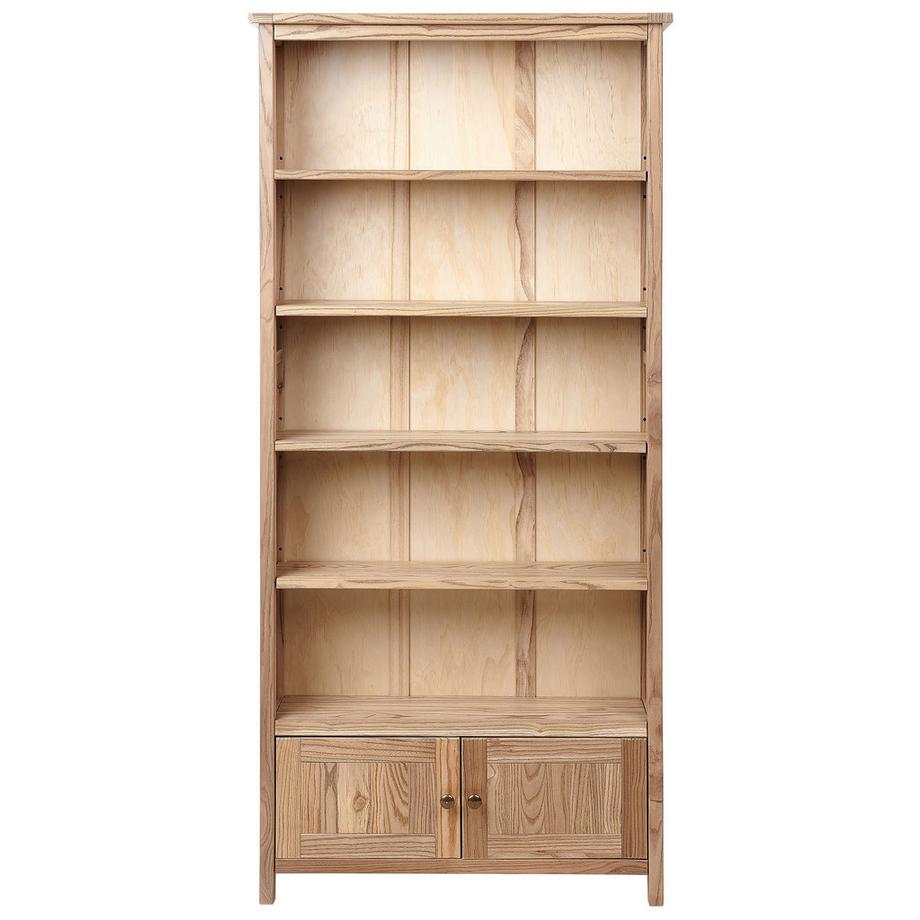 Beliani Bücherregal aus Sassafrasholz Rustikal SALTON  