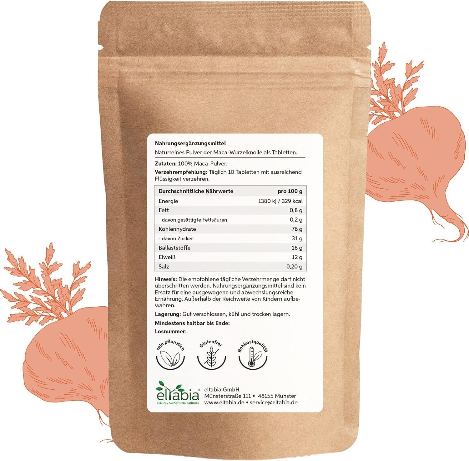 Eltabia  Maca Tabletten 