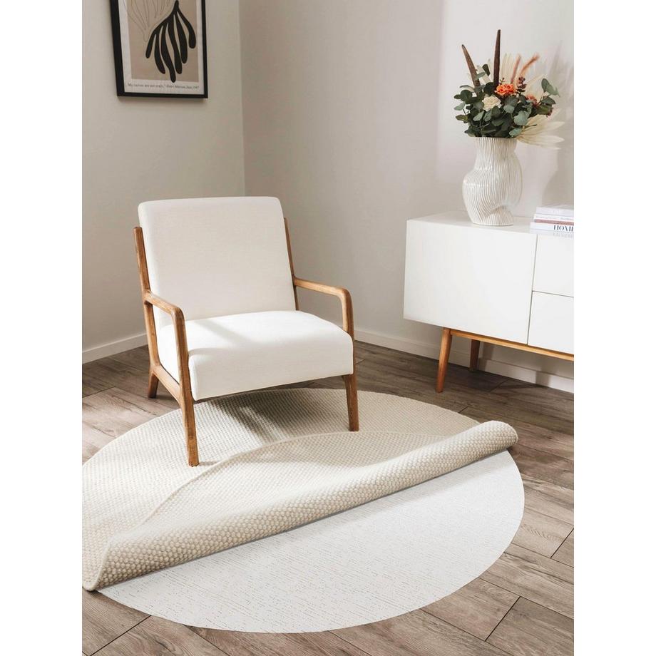 Benuta  Teppichunterlage Zubehoer Weiß 