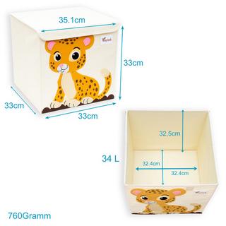 Intirilife boîte de rangement avec couvercle  