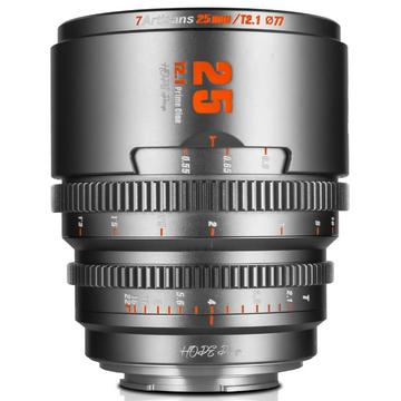 7Artisans 25mm T2.1 Prime Cine (M 43) Titane