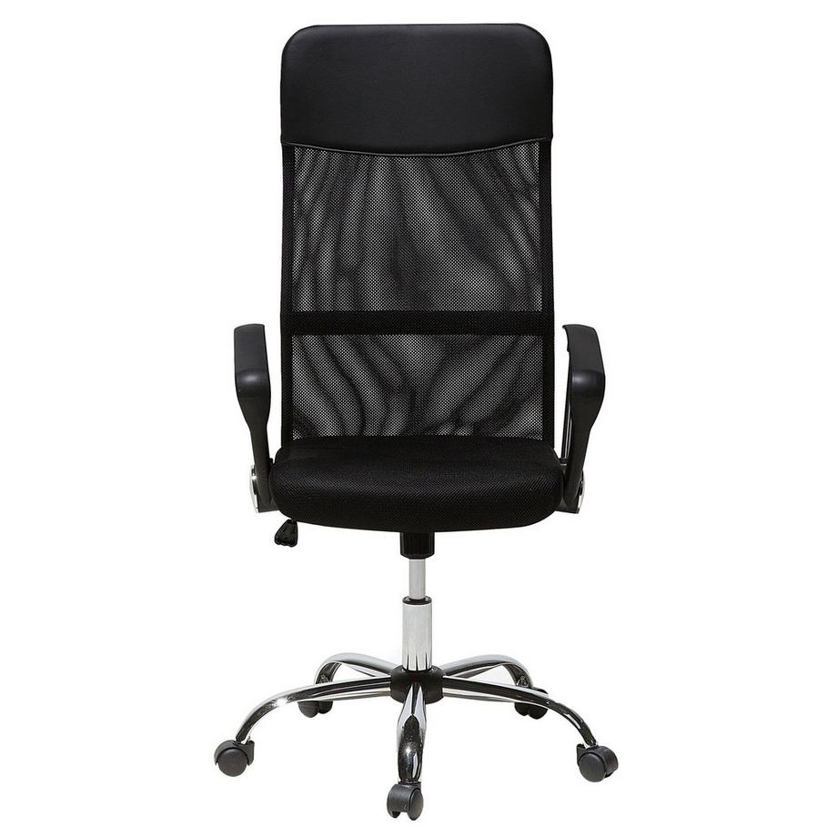 Beliani Sedia da ufficio en Tessuto a rete Minimalista DESIGN  