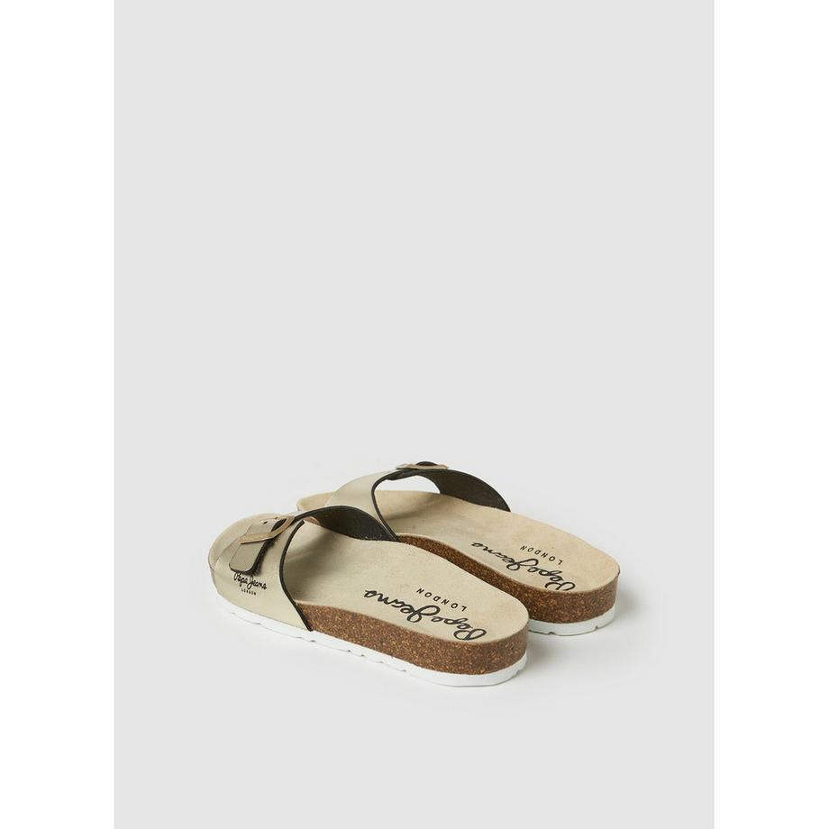 Pepe Jeans London  Sandales femme  Oban Metal 