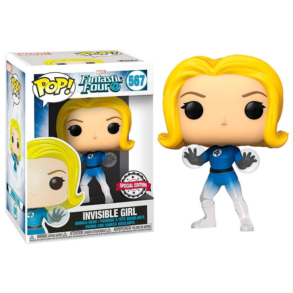 Funko  Figurine POP Marvel Fantastic Four Invisible Girl Exclusive 