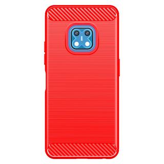 Cover-Discount  Nokia Xr20 - Housse Mã©Tal Look Carbone 