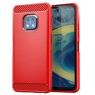 Cover-Discount  Nokia Xr20 - Housse Mã©Tal Look Carbone 