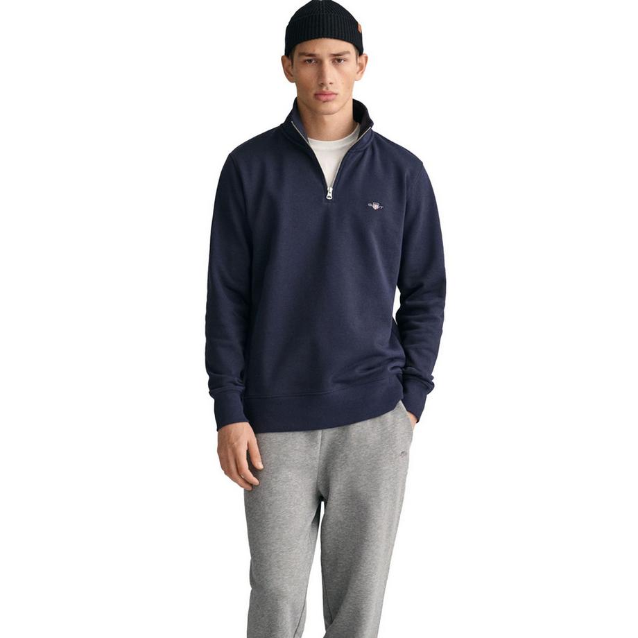 GANT Regular Shield Half Zip Sweatshirt  