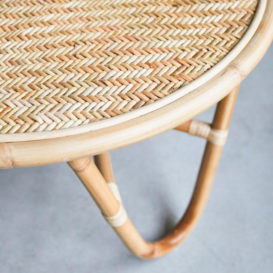 Tikamoon Couchtisch aus Rattan Lina  
