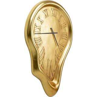 KARE Design Wanduhr Big Drop gold 92x127  