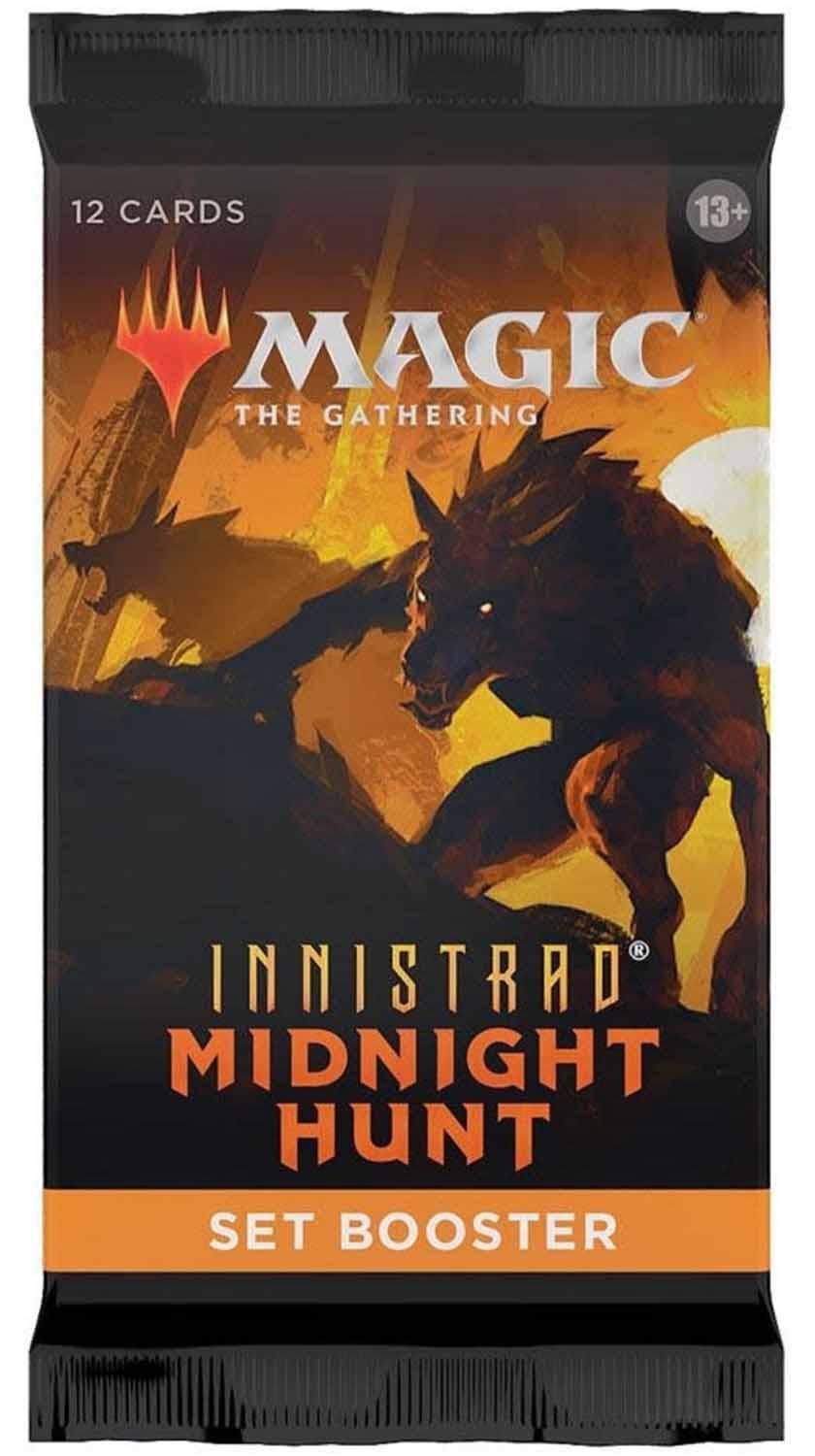 Wizards of the Coast  Innistrad Midnight Hunt Set Booster Box - Magic the Gathering - EN 