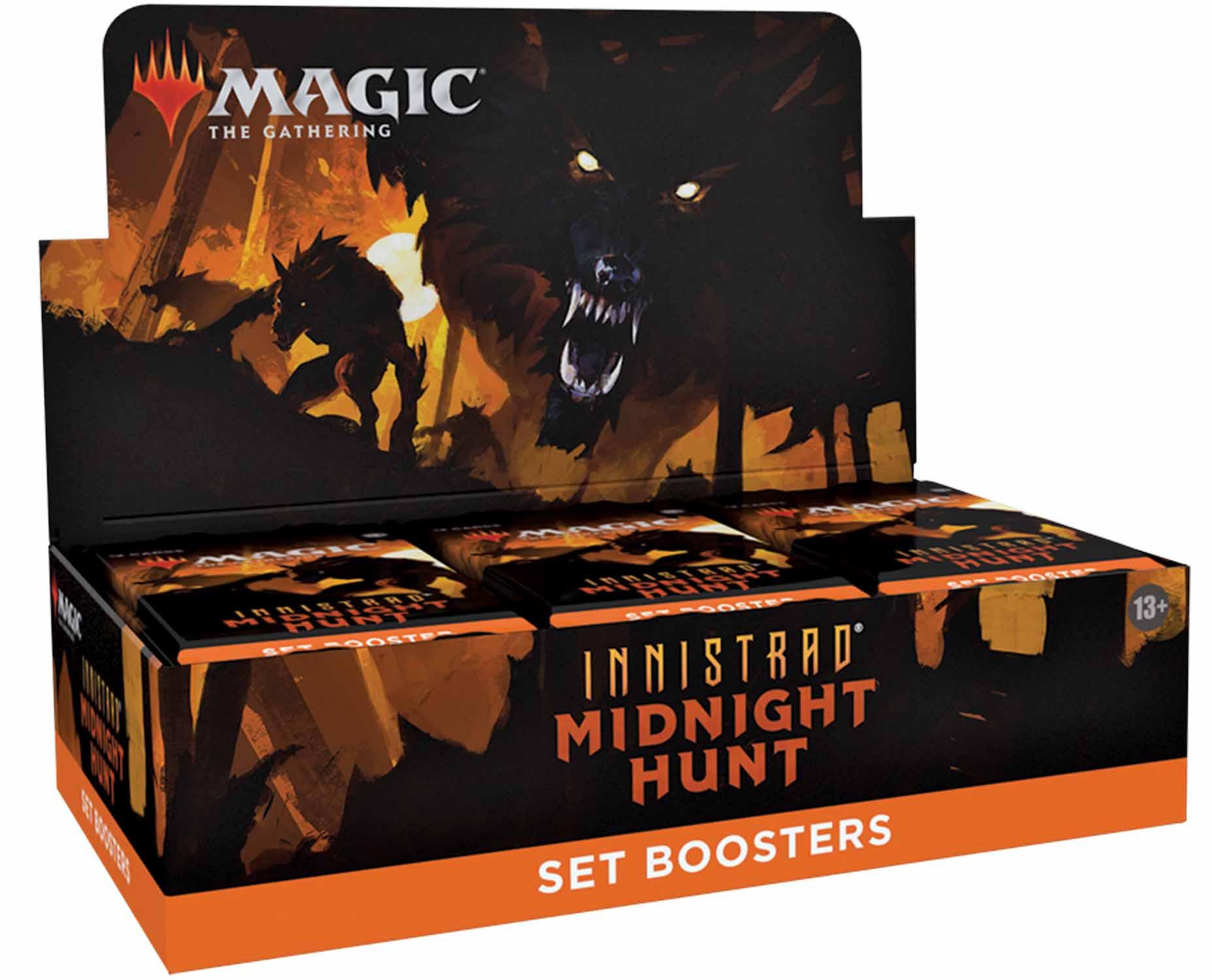 Wizards of the Coast  Innistrad Midnight Hunt Set Booster Box - Magic the Gathering - EN 