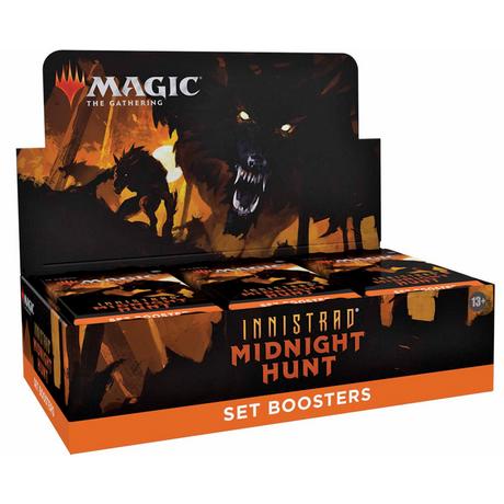 Wizards of the Coast  Innistrad Midnight Hunt Set Booster Box - Magic the Gathering - EN 