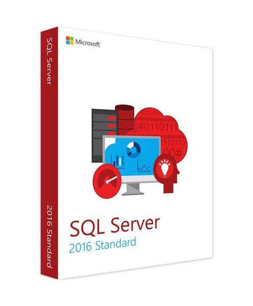 Microsoft  SQL Server 2016 Standard (2 Core) - Clé licence à télécharger - Livraison rapide 7/7j 