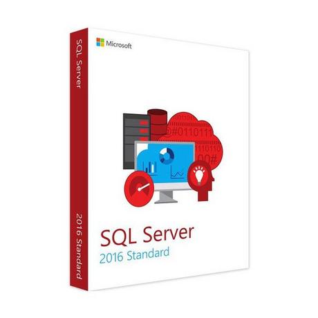 Microsoft  SQL Server 2016 Standard (2 Core) - Clé licence à télécharger - Livraison rapide 7/7j 