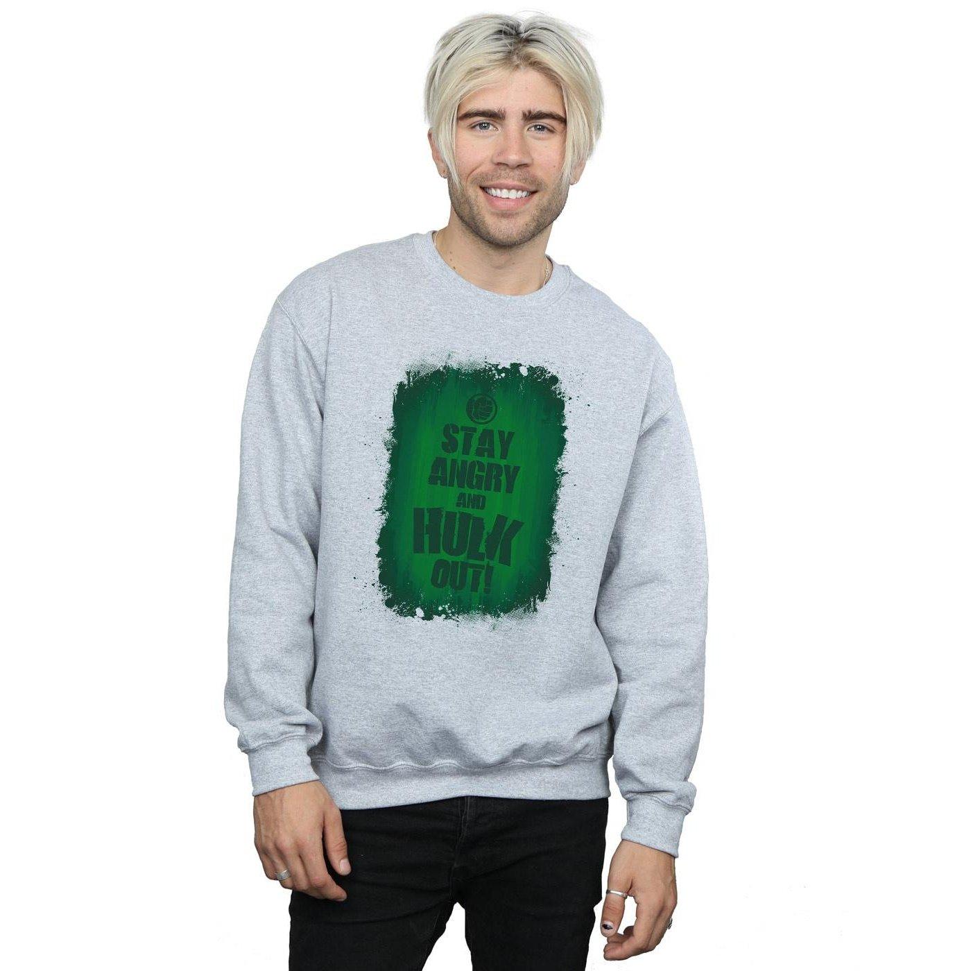 MARVEL  Stay Angry Sweatshirt 