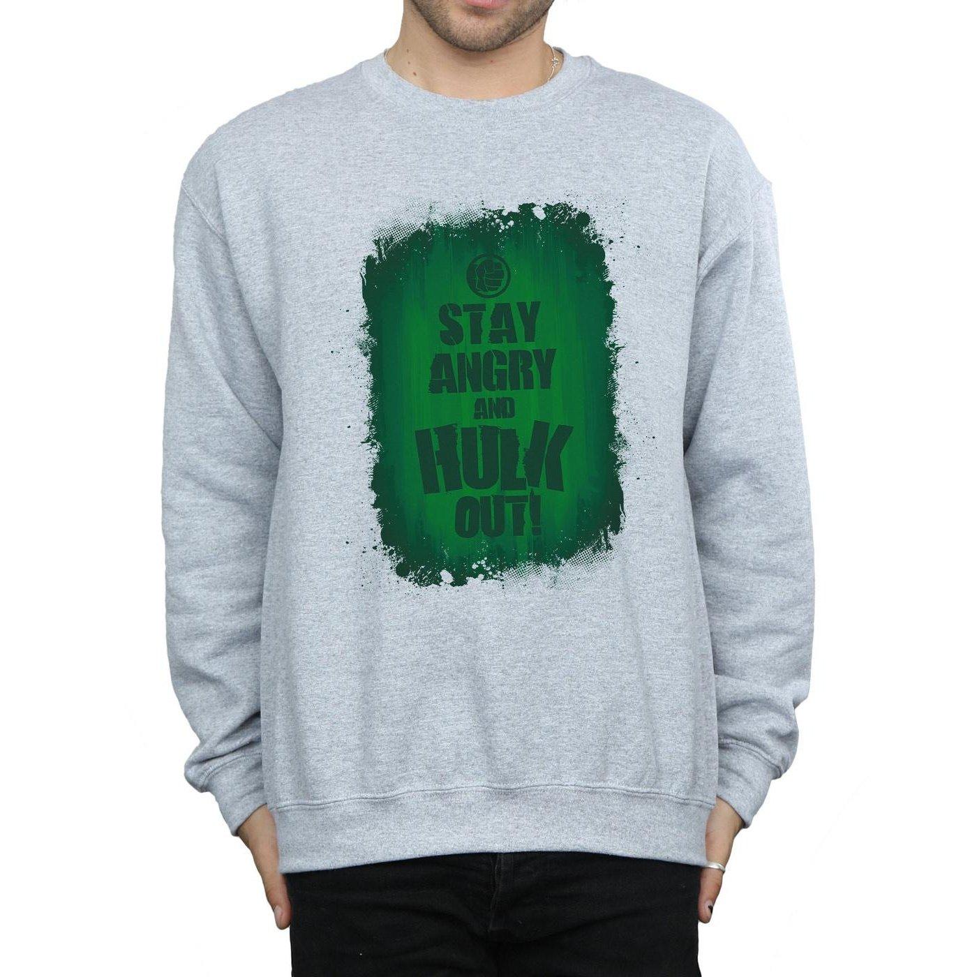 MARVEL  Stay Angry Sweatshirt 