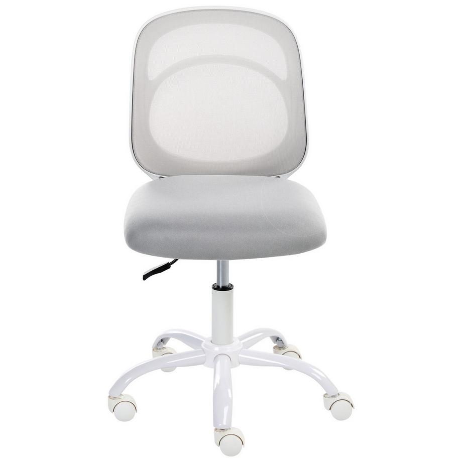Beliani Schreibtischstuhl aus Stoff Modern BLISSFUL  