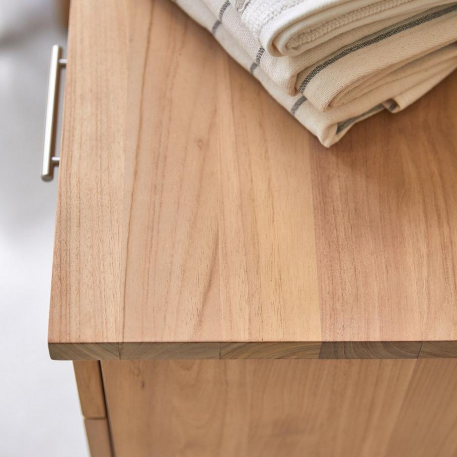 Tikamoon Badmöbel-Set aus massivem Teakholz Soho  