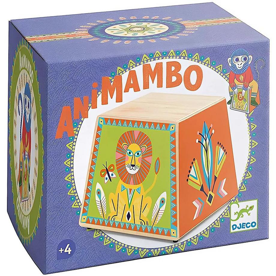 Djeco  Animambo Cajón Musikinstrumente für Kinder (36014) 