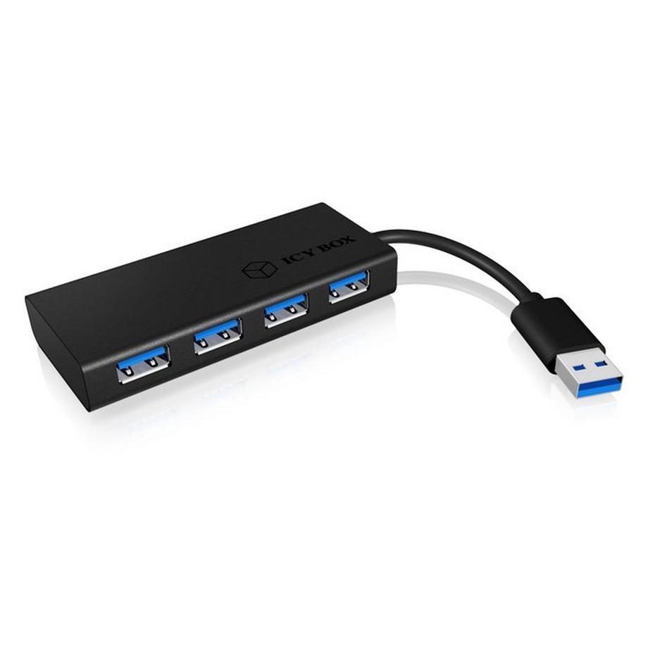 IB-AC6104-B USB 3.2 Gen 1 (3.1 Gen 1) Type-A 5000 Mbit/s Nero