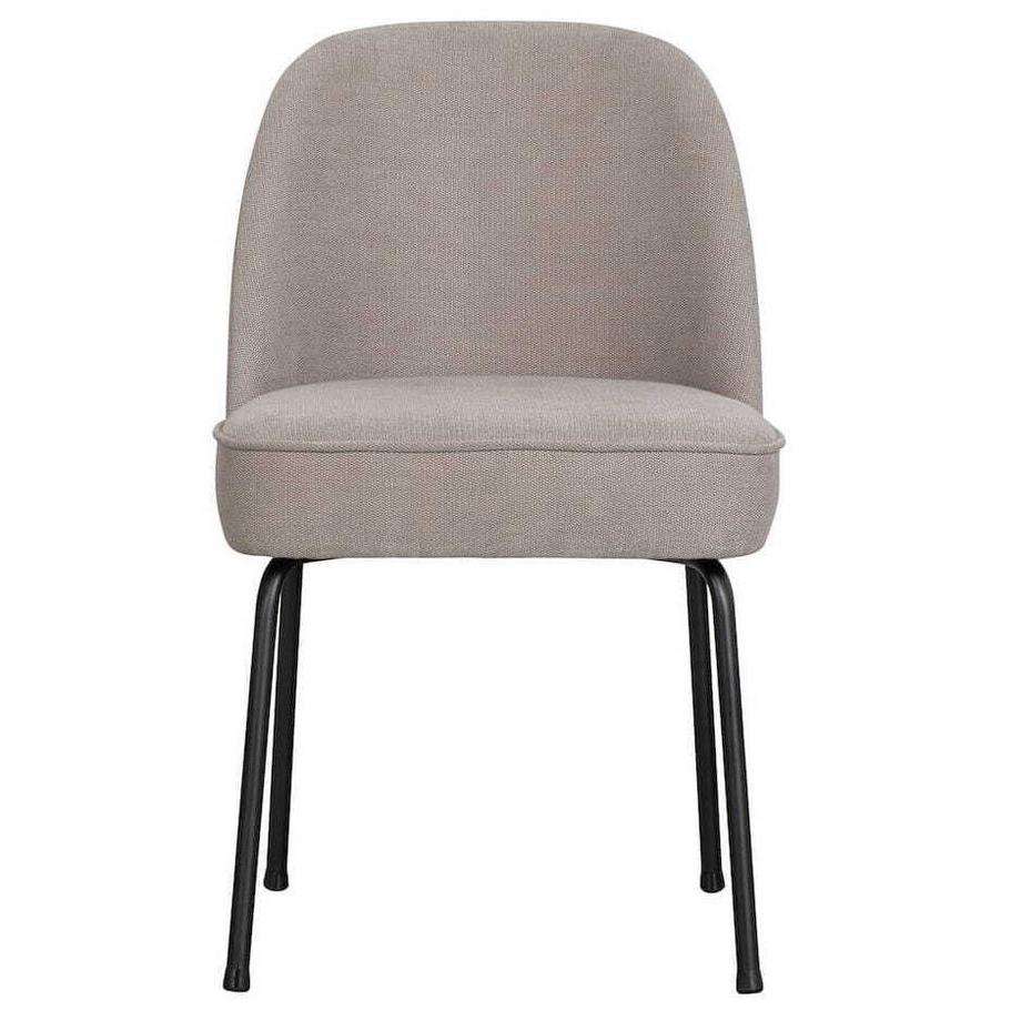 mutoni Sedia da pranzo Vogue in tessuto intrecciato sabbia  