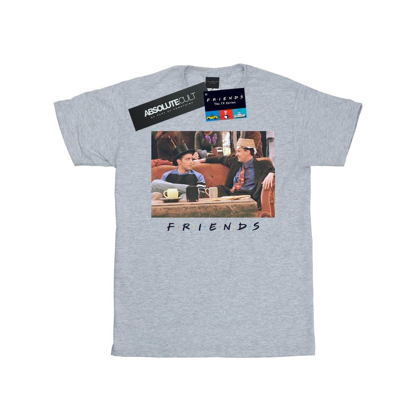 Image of Joey And Chandler Hats Tshirt Herren Grau XL