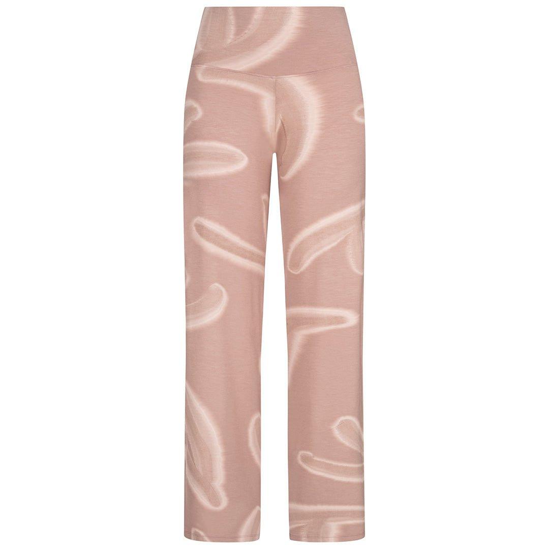 Image of Batik Yoga Hose 'desta' Damen Charcoal Black S