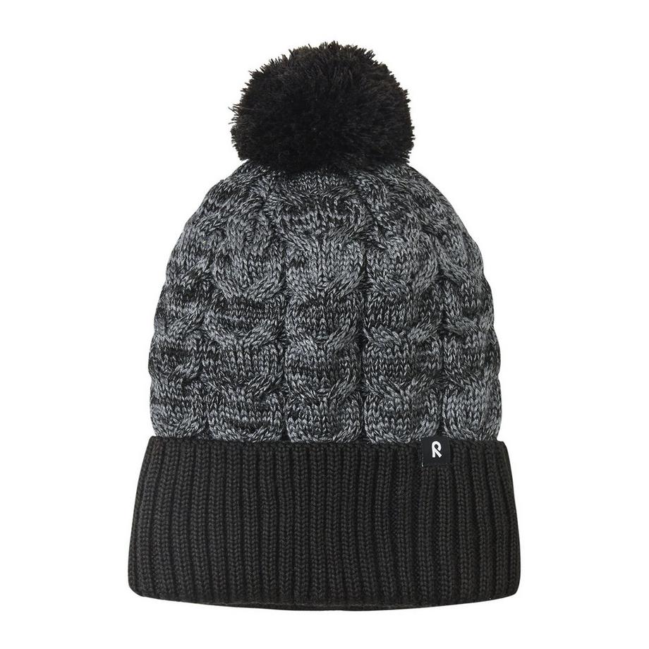 Reima  Kinder Wollmütze Routii Black 