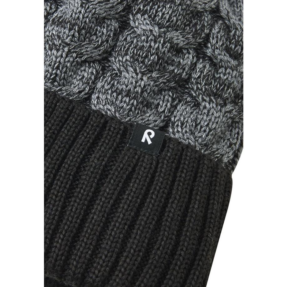 Reima  Kinder Wollmütze Routii Black 