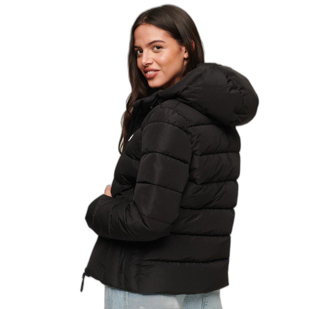 Superdry  daunenjacke mit kapuze, damen spirit sports 