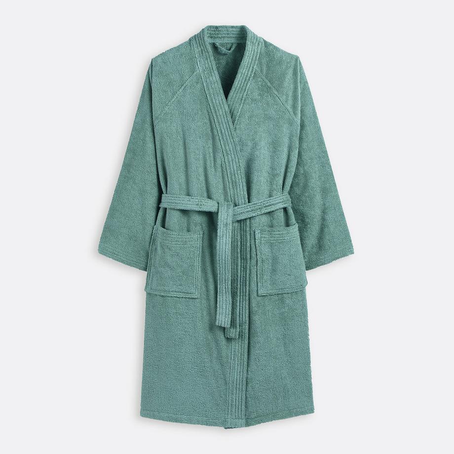La Redoute Intérieurs Peignoir éponge col kimono 450gm²  