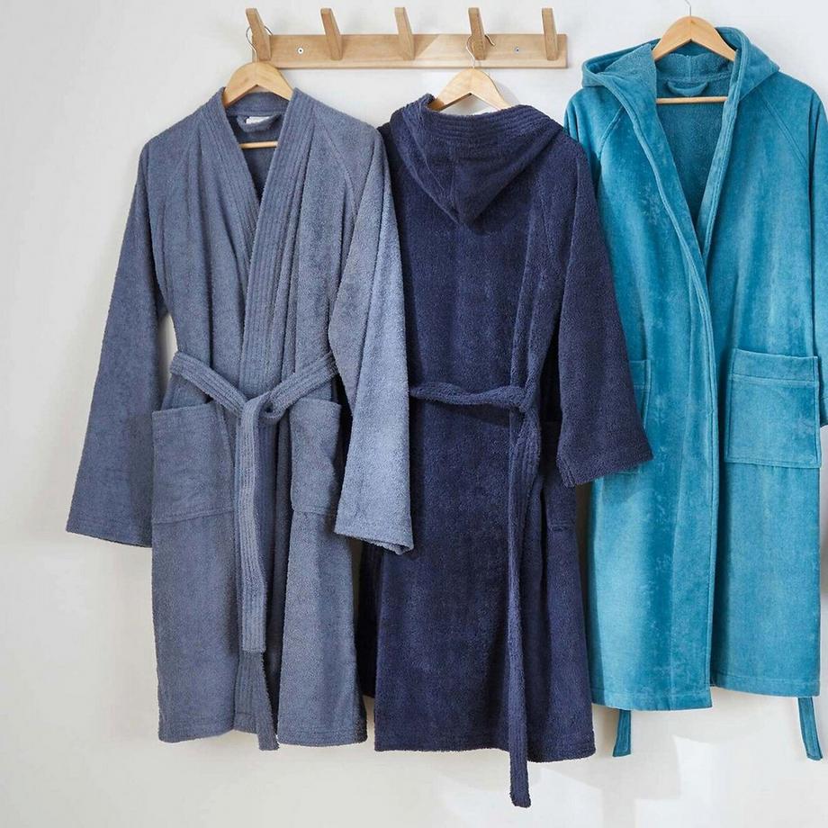 La Redoute Intérieurs Peignoir éponge col kimono 450gm²  