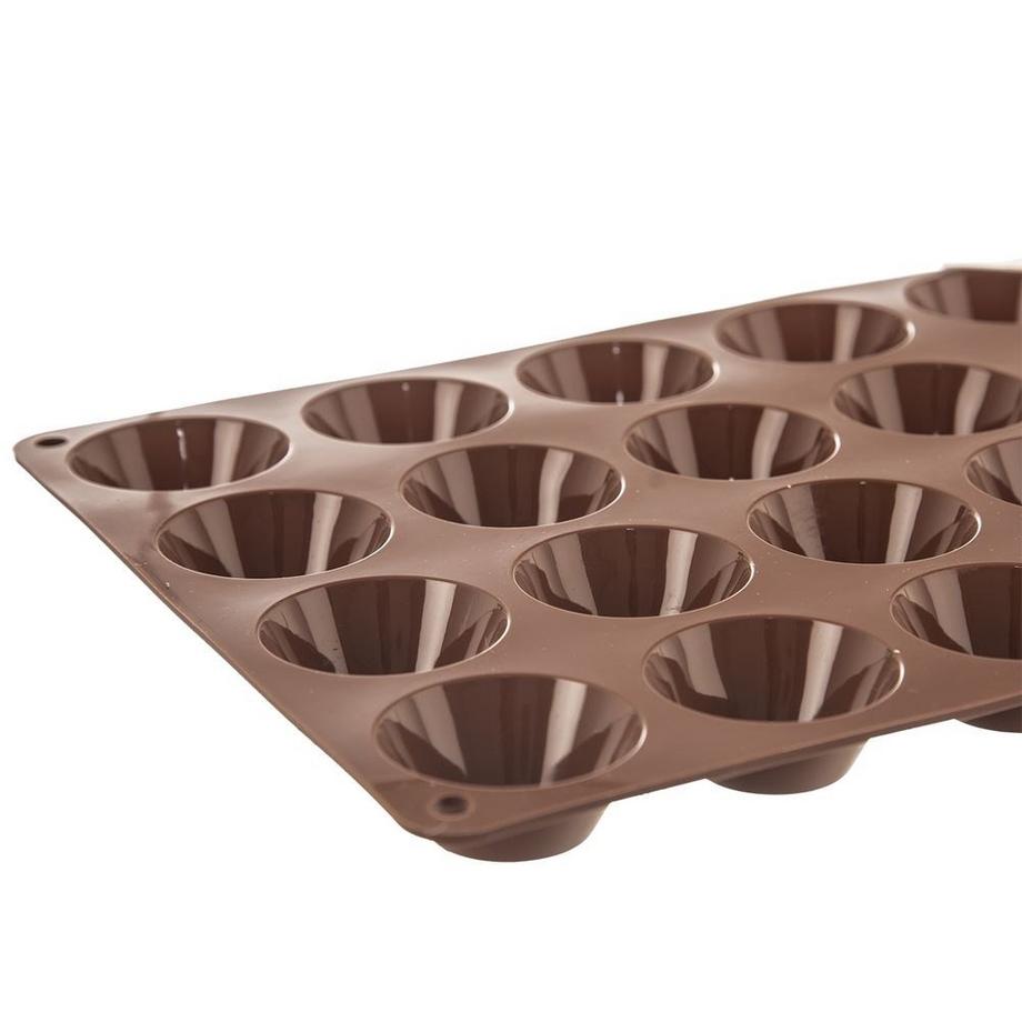 Orion  Moule en silicone : faites cuire 20 muffins facilement et sans bavures 