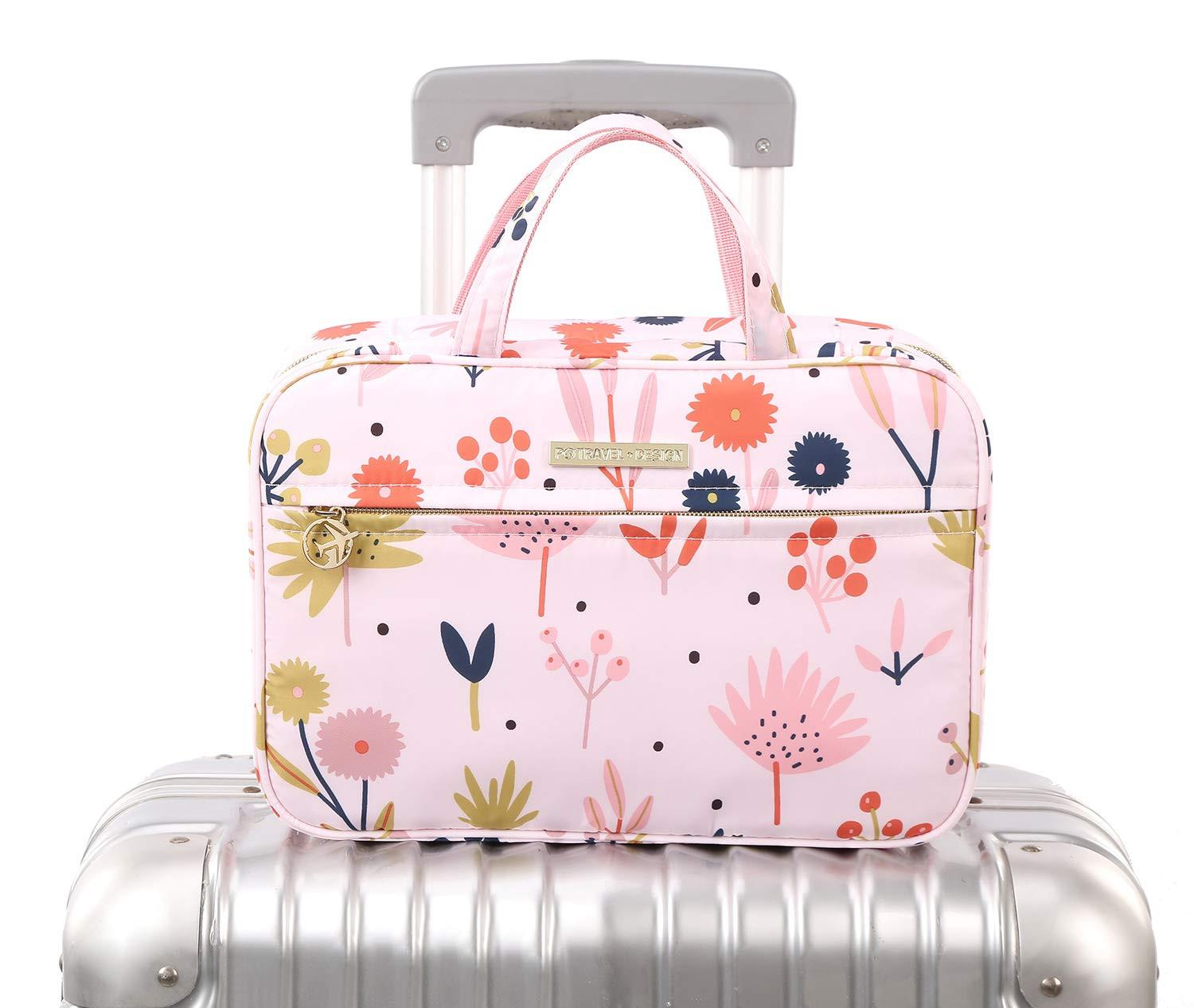 Only-bags.store Kulturbeutel zum Aufhängen Reisekosmetiktasche Grosse wasserdichte Kosmetiktasche  