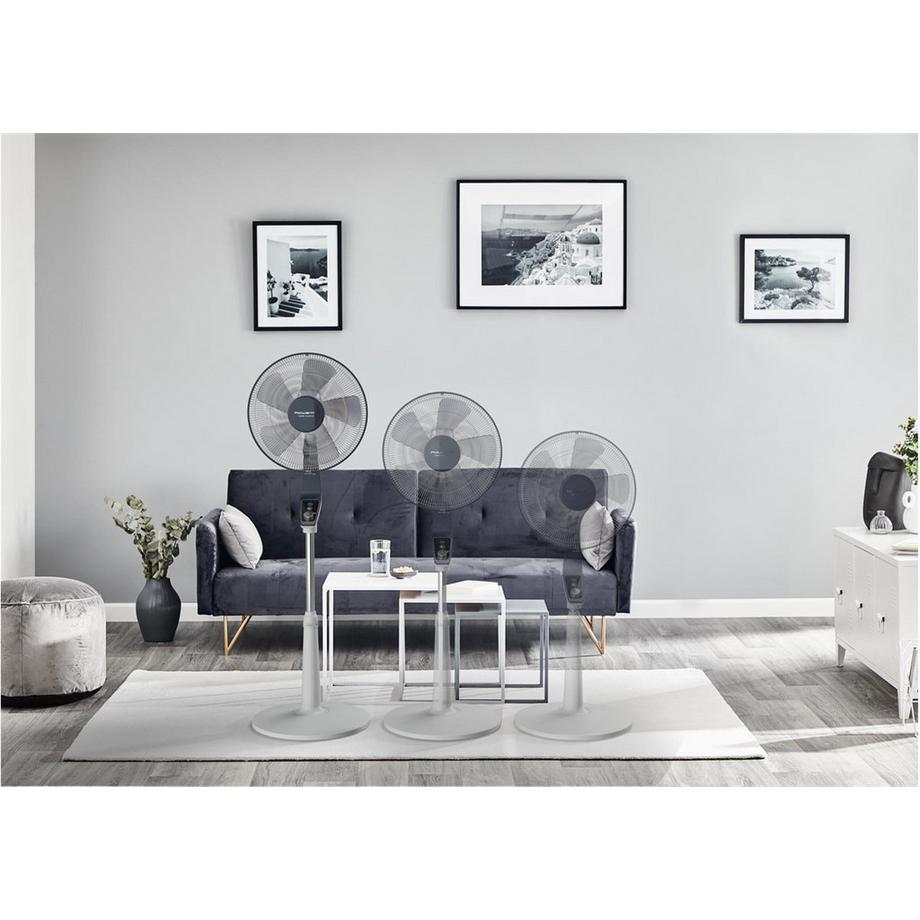 Rowenta Standventilator Turbo Silence GrauWeiss  
