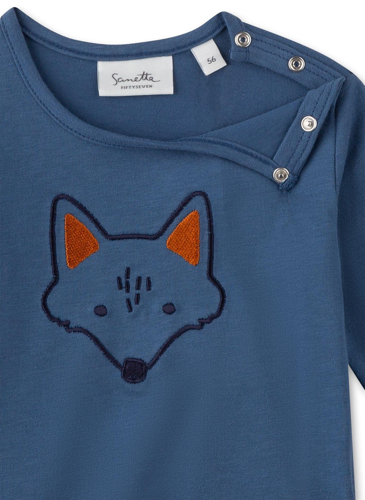 Sanetta Fiftyseven  Baby Jungen Shirt Fuchs 