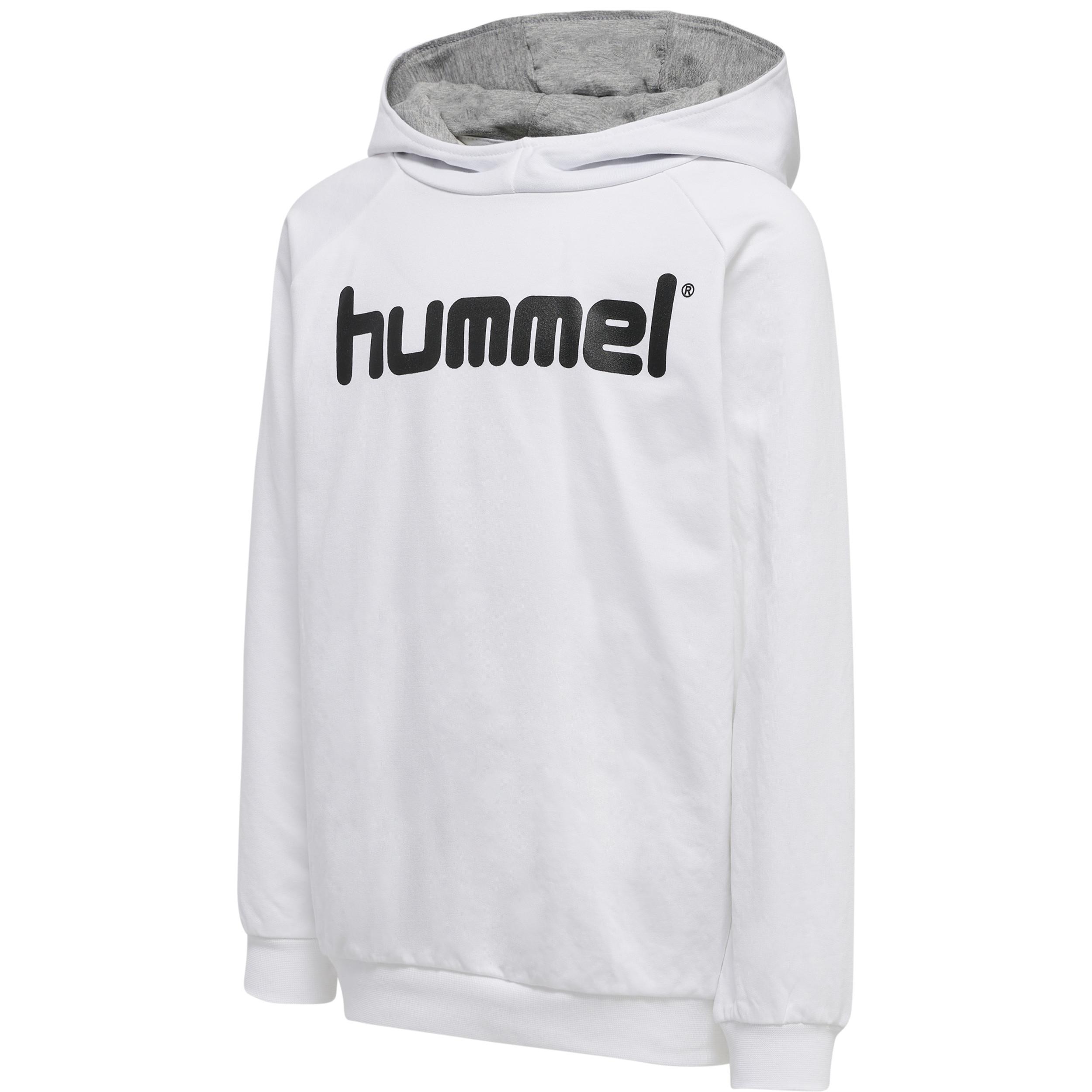 Hummel  felpa con cappuccio per bambini cotton logo 