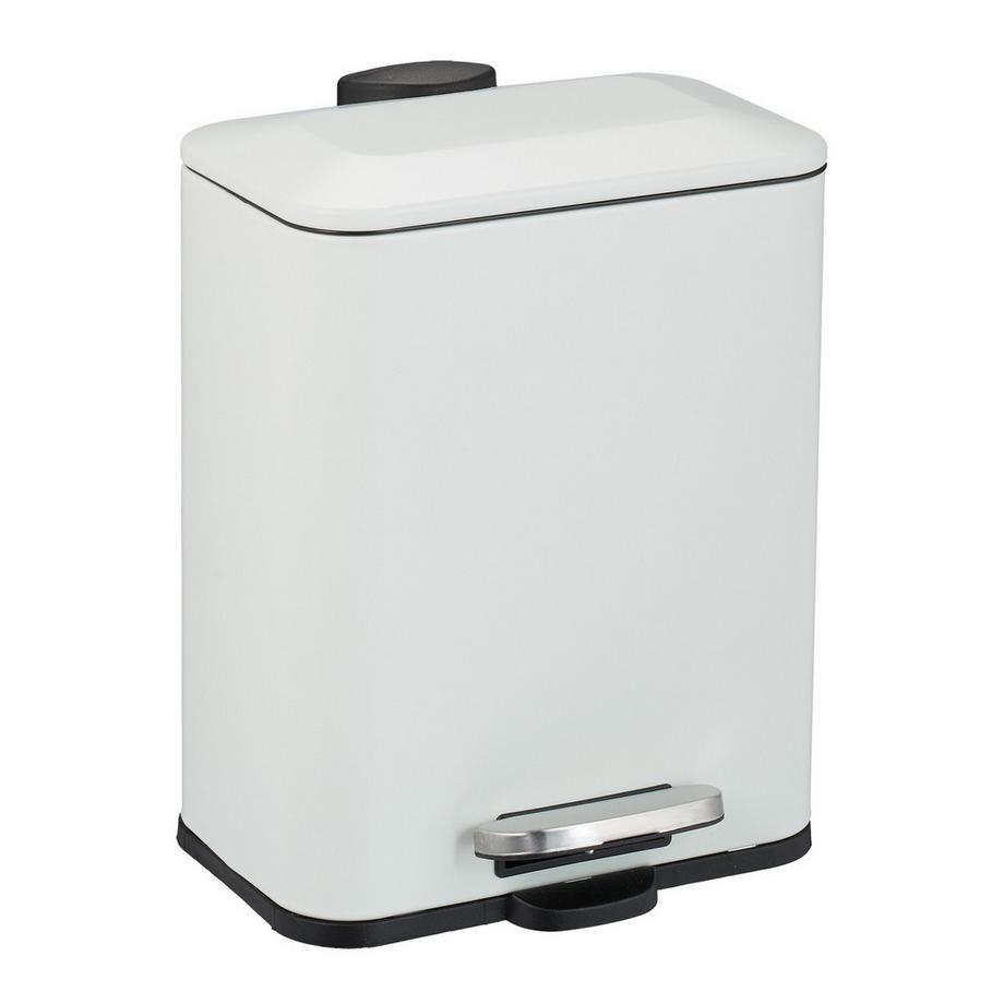 Petite poubelle de salle de bain, fermeture en douceur