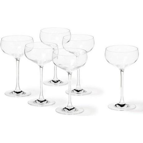 LEONARDO Sektglas Cheers 315 ml, 6 Stück, Transparent   