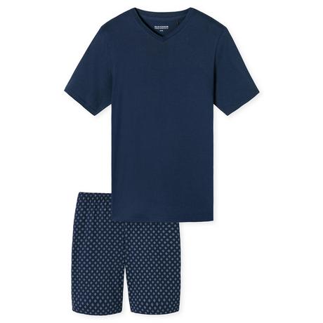 Schiesser  Schiesser Pyjama Schlafanzug  - Casual Essentials 