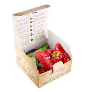 Creano Geschenkset ErblühTee Creano TeeMix 6er Box mit Glaskanne  