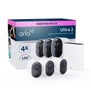 Arlo  Arlo Ultra 2 Telecamera di Sorveglianza esterno, set da 3 bianco 