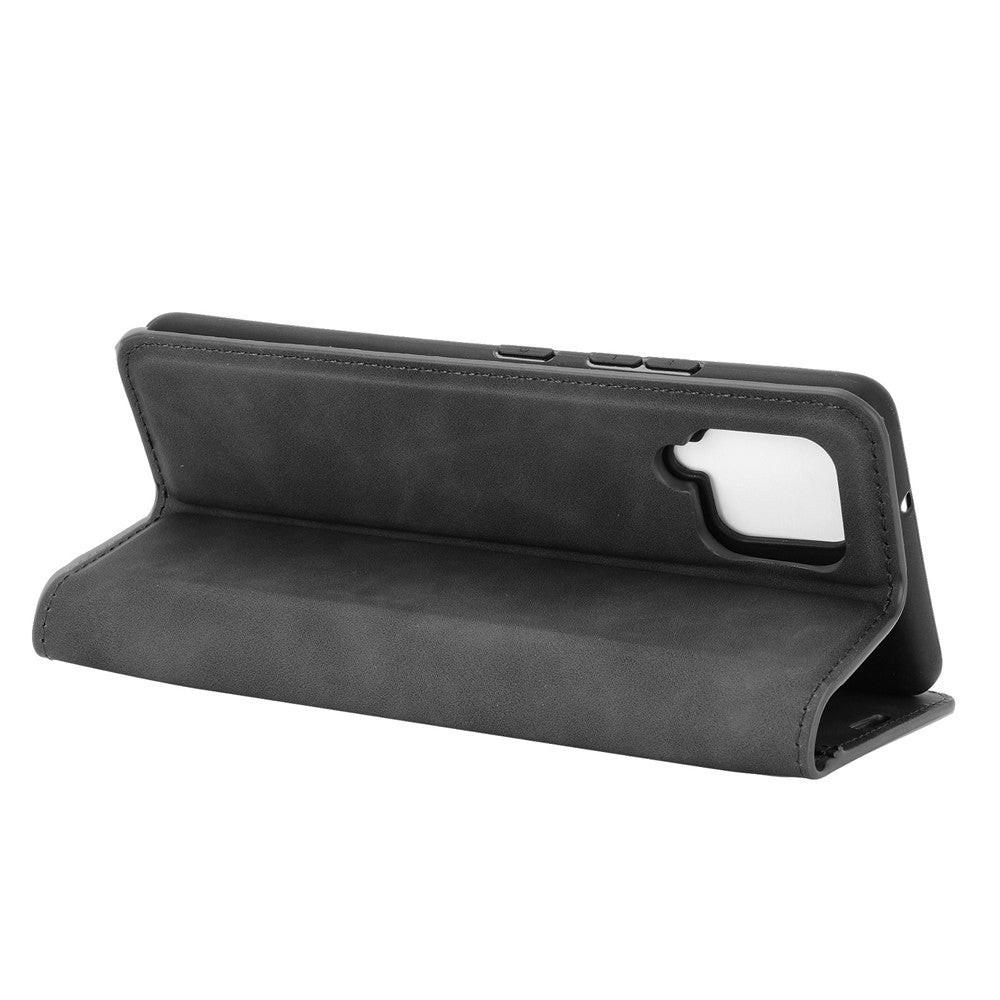 Cover-Discount  Galaxy A42 - Seidige Stand Flip Case Hülle 