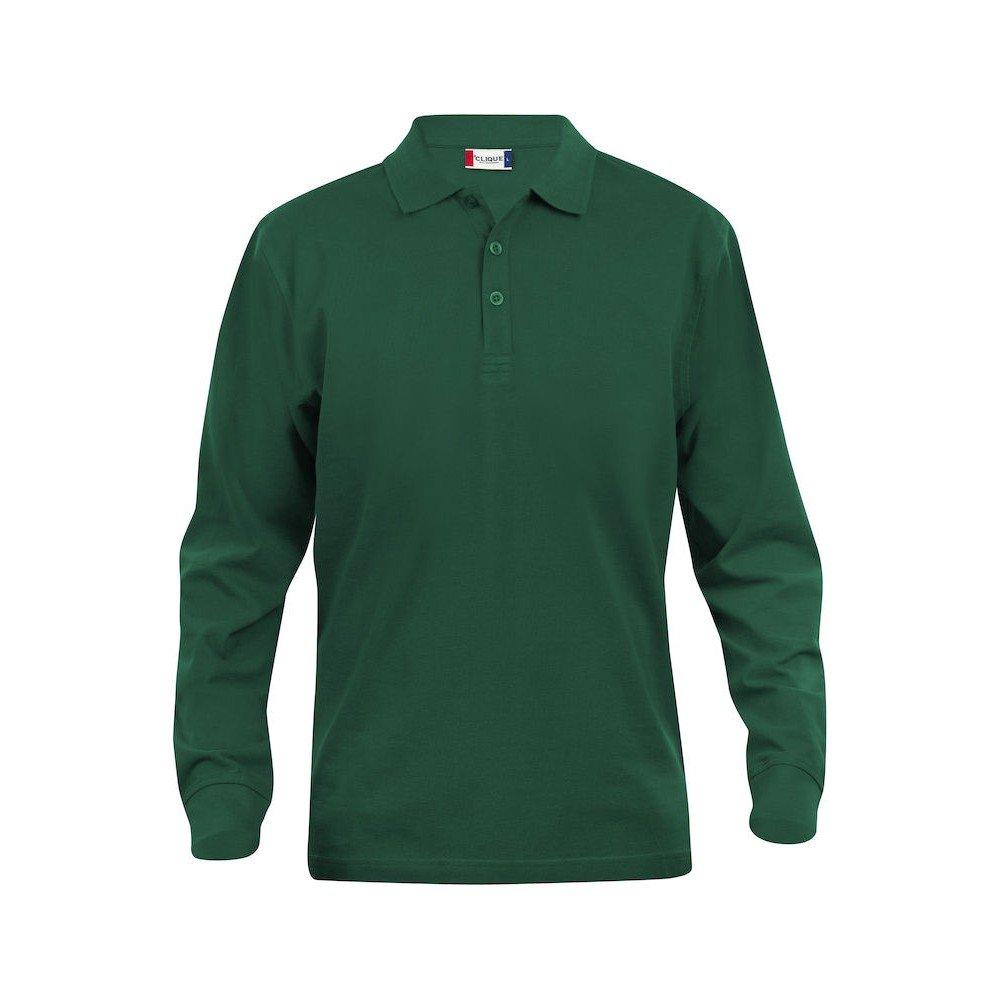 Image of Classic Lincoln Poloshirt Langärmlig Herren Grün M