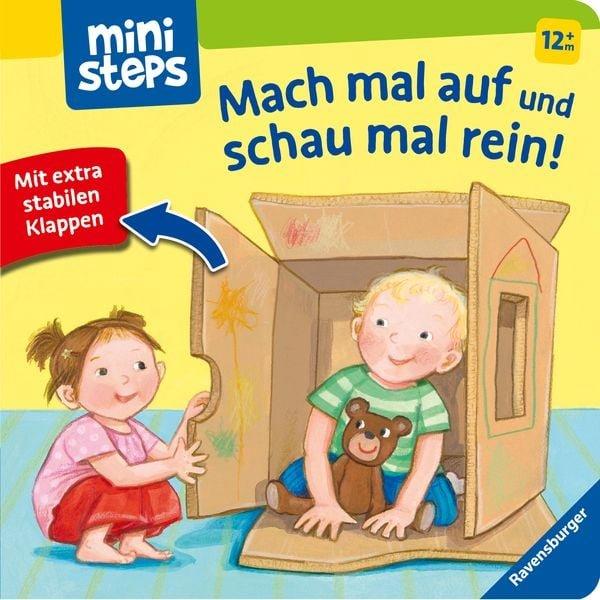 Ministeps: Mach mal auf und schau mal rein Sandra Grimm Gebundene Ausgabe 