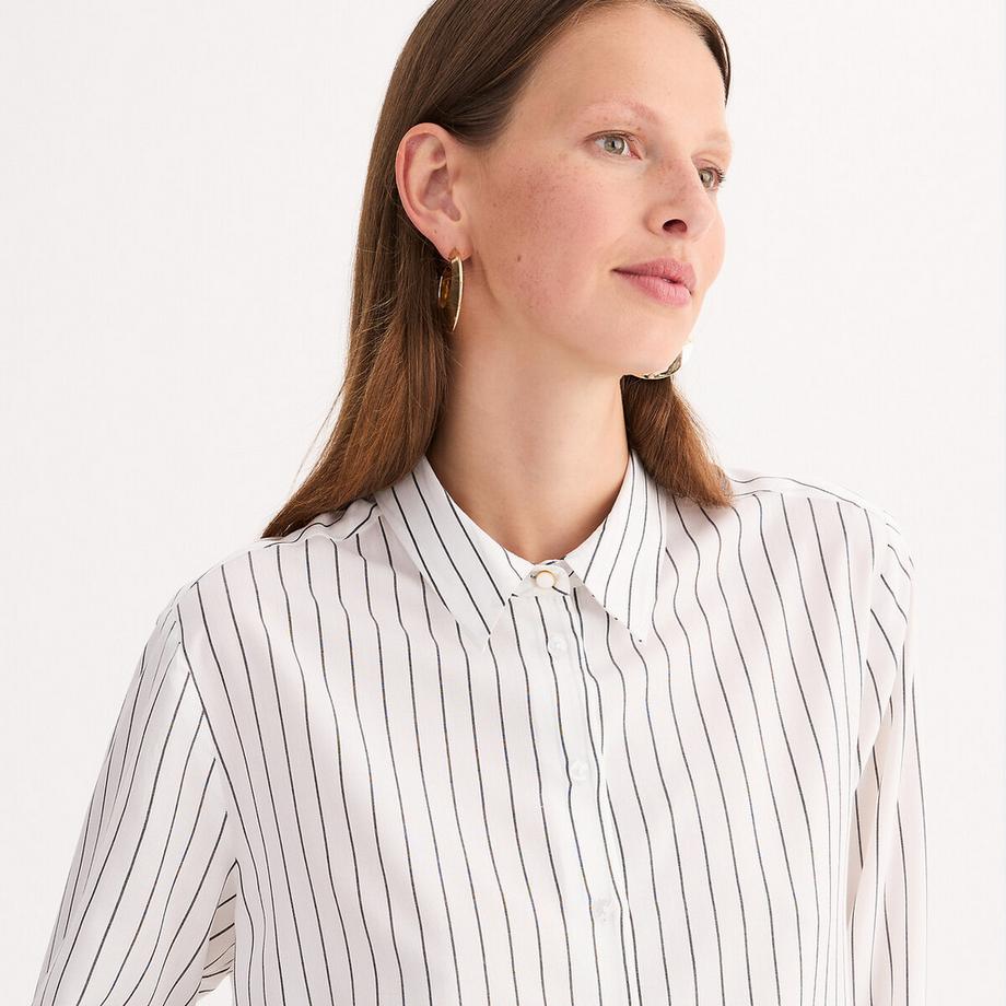 La Redoute Collections Camicetta a maniche lunghe a righe  