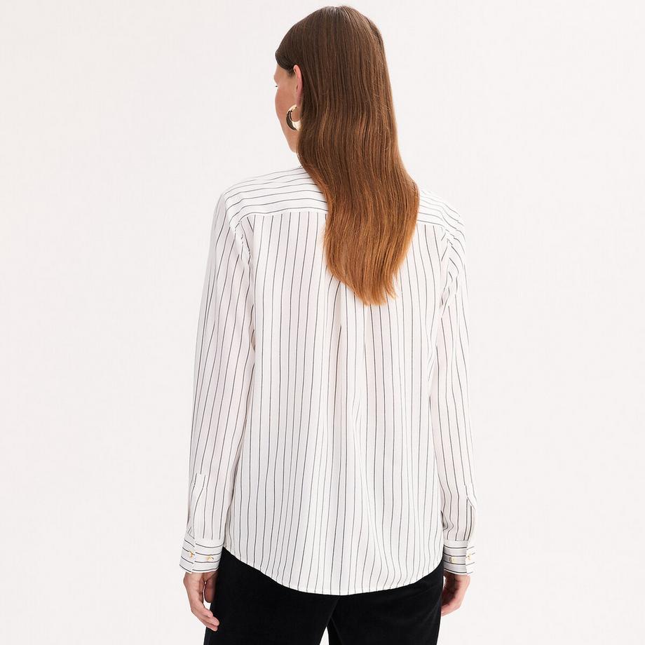 La Redoute Collections Camicetta a maniche lunghe a righe  